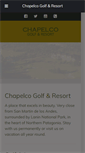 Mobile Screenshot of chapelcogolf.com